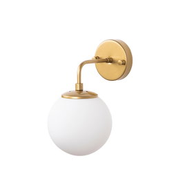 Opviq Horn - 12215 Lámpara de Pared Dorada